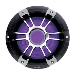 10" 600 Watt Sports Chrome Marine Subwoofer with CRGBW