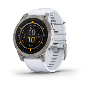 epix™ Pro (Gen 2) – Sapphire Edition | 47 mm, Titanium with Whitestone Band