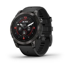 epix™ Pro (Gen 2) – Sapphire Edition | 47 mm, Carbon Gray DLC Titanium with Black Band