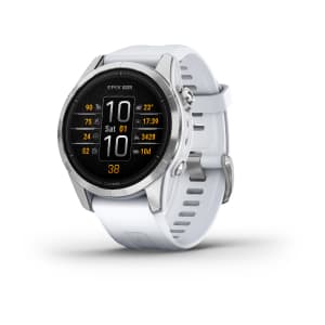 epix™ Pro (Gen 2) – Standard Edition | 42 mm, Silver with Whitestone Band