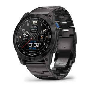 D2™ Mach 1 Pro, Aviator Smartwatch with Vented Titanium Bracelet