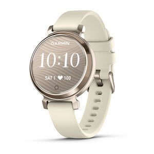 Lily® 2, Cream Gold with Coconut Silicone Band