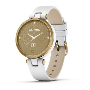 Lily® - Classic Edition, Light Gold Bezel with White Case and Italian Leather Band