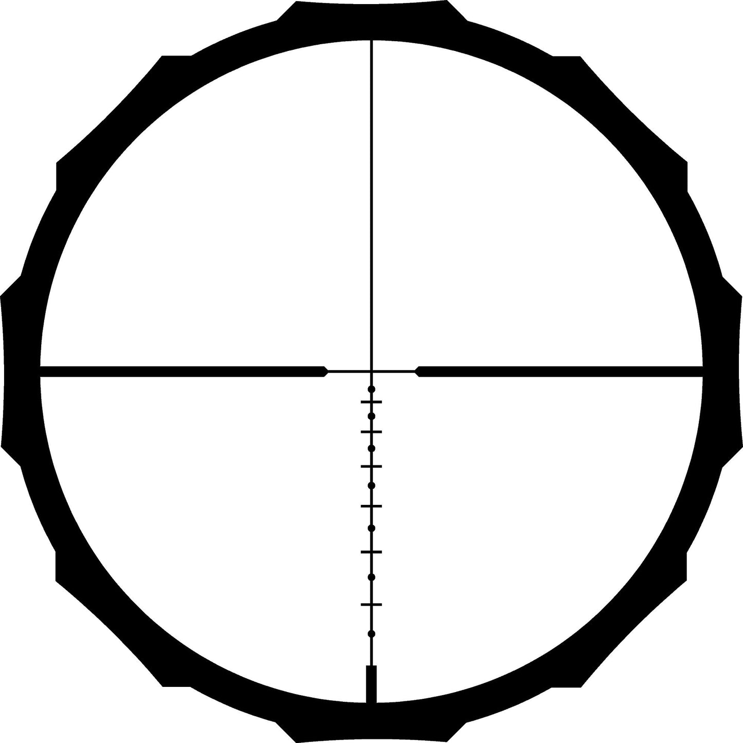 CT Hardline Scope 4-16x42 BDC LONG RANGE 30mm Tube