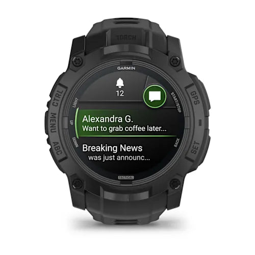 Instinct 3 – 50 mm, AMOLED, Tactical Edition